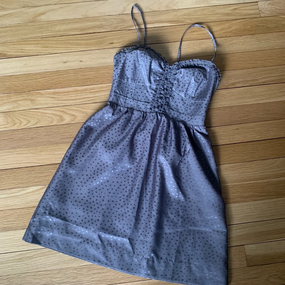gray dress
